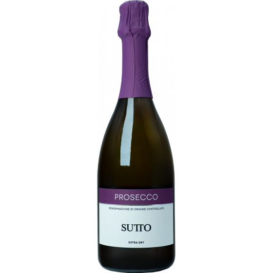 SUTTO - Prosecco DOC Spumante - Extra Dry, šunmivé víno, 0,75l, alc. 11%