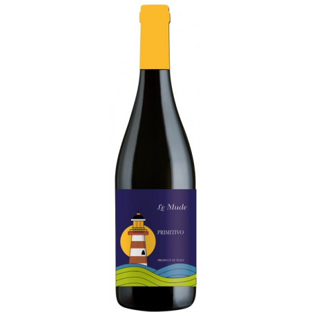 Le Mude - Primitivo Puglia, červené víno, 0,75l