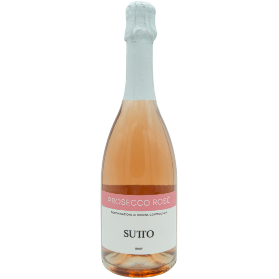 Sutto Prosecco Rosé DOC Brut, 0,75l , ružové prosecco, alc. 11%,