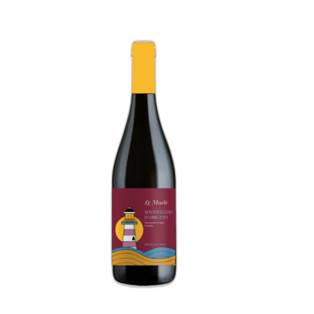 Le Mude Montepulciano ďAbruzzo, 0,75l, červené víno