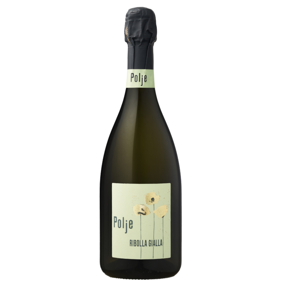 Polje Ribolla Gialla Spumante Brut Nature | Talianske šumivé víno z Collio